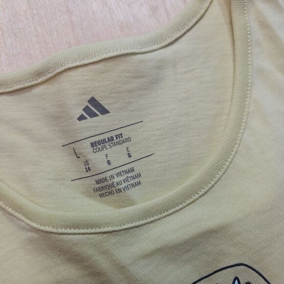 Adidas Girls' Waves Swing Tank Top Size Girls 14 Large - Picture 2 of 14